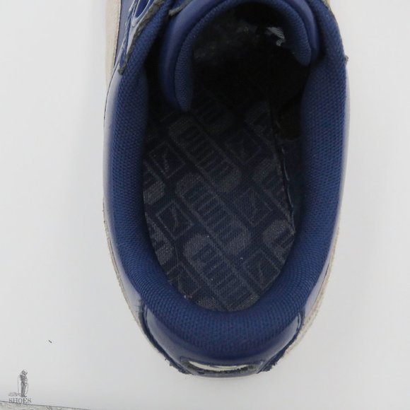 Puma Basket Heart DE Womens Sneakers 'Blue Depths' - Picture 8 of 9